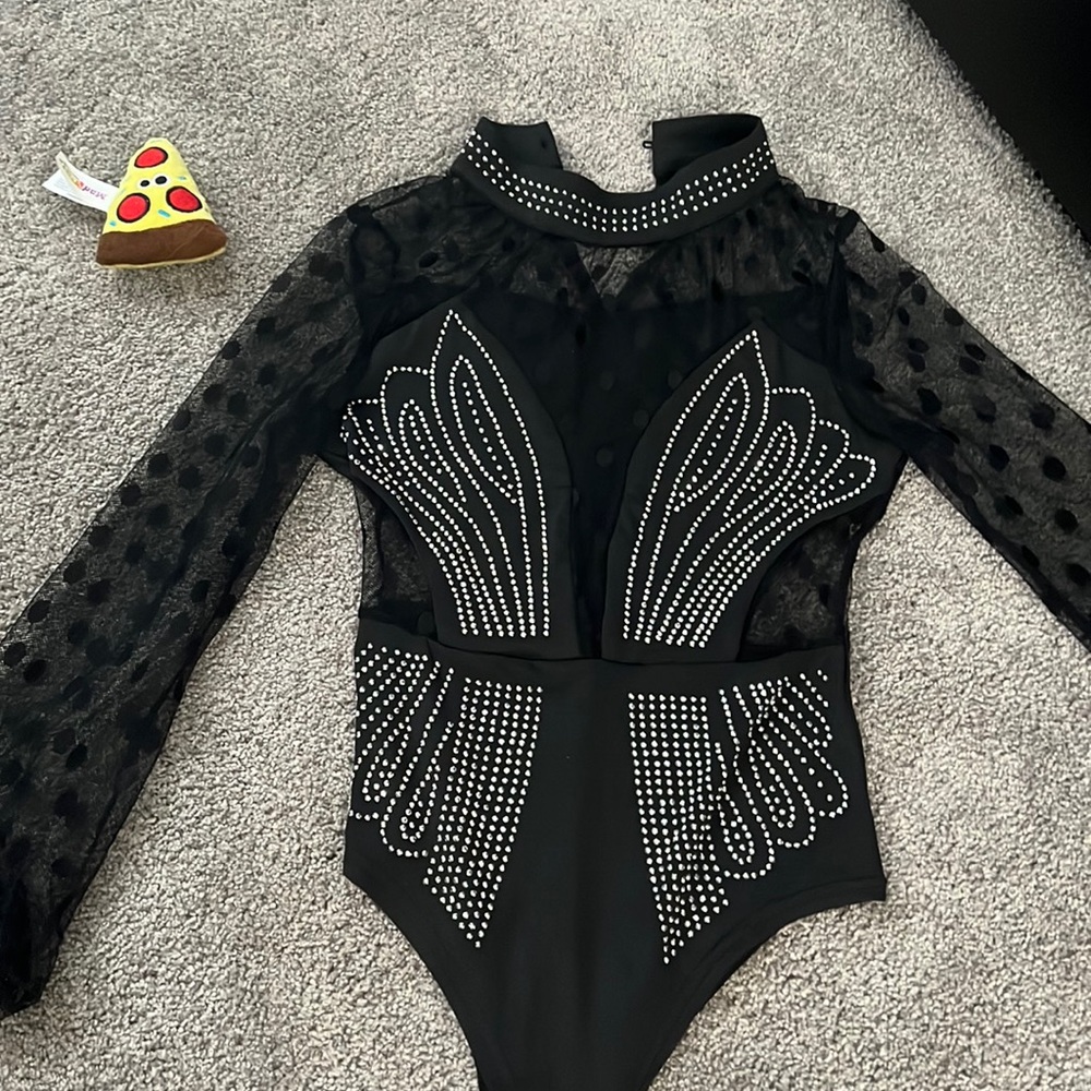 Country Bodysuit Black
